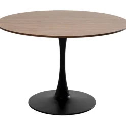 Table Schickeria noyer noir Ø110cm>KARE Design Best