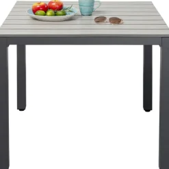 Table Sorrento gris 80x80cm><noscript><img width=