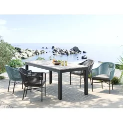 Table Sorrento gris 180x90cm>KARE Design Online