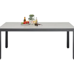 Table Sorrento gris 180x90cm><noscript><img width=