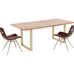 Table Symphony acier brut 200x100><noscript><img width=