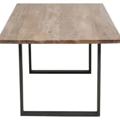 Table Symphony acier brut 180x90><noscript><img width=
