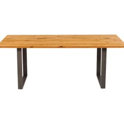 Table Symphony chêne acier brut 160x80>KARE Design Best