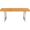 Table Symphony chêne chromé 160x80>KARE Design Hot