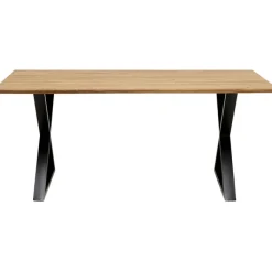 Table Symphony Chêne Cross noir 200x100cm>KARE Design New