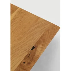 Table Symphony Chêne Cross noir 200x100cm><noscript><img width=