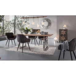 Table Symphony chromé 200x100>KARE Design Clearance