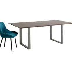 Table Symphony foncé acier brut 200x100>KARE Design Discount