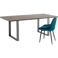 Table Symphony foncé acier brut 180x90><noscript><img width=