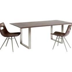 Table Symphony foncé chromé 160x80>KARE Design Discount
