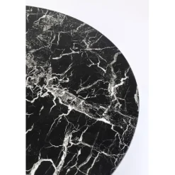 Table Veneto marbre noir Ø110cm><noscript><img width=