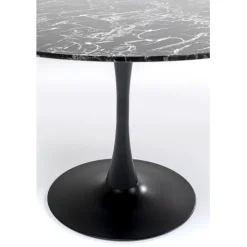 Table Veneto marbre noir Ø110cm><noscript><img width=