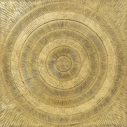 Tableau décoratif Art Circle doré 120x120><noscript><img width=