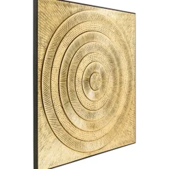 Tableau décoratif Art Circle doré 120x120><noscript><img width=