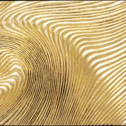 Tableau décoratif Wave doré (2/Set)><noscript><img width=