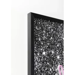 Tableau en verre Balloon Dog LED 80x80cm><noscript><img width=