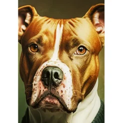 Tableau en verre Dog Family 110x90cm><noscript><img width=
