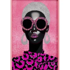Tableau en verre encadré Swinging Sixties 75x115cm>KARE Design Online