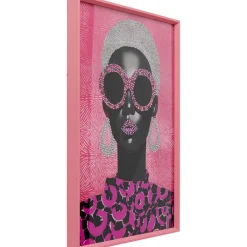Tableau en verre encadré Swinging Sixties 75x115cm><noscript><img width=