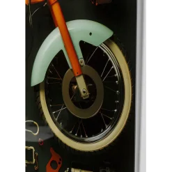 Tableau en verre Garage Motorbike 60x80cm><noscript><img width=