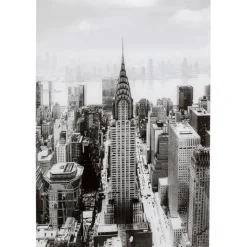 Tableau en verre Manhattan View 120x80cm>KARE Design Sale