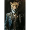 Tableau en verre Mister Leo 100x150cm>KARE Design Online
