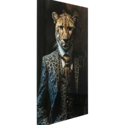 Tableau en verre Mister Leo 100x150cm><noscript><img width=