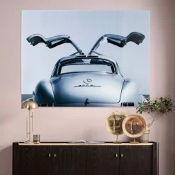 Tableau en verre Oldtimer Back 160x120cm><noscript><img width=