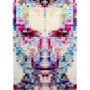 Tableau en verre Pixel Face 120x80cm>KARE Design Best