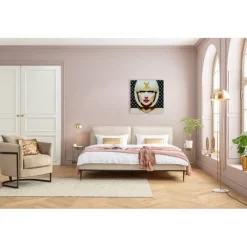 Tableau en verre Runny Eyes 80x80cm>KARE Design Hot