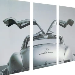 Tableau en verre Triptychon Oldtimer Back 240x160c><noscript><img width=