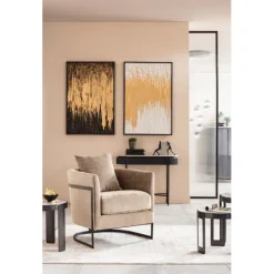 Tableau encadré Abstract blanc 80x120cm><noscript><img width=