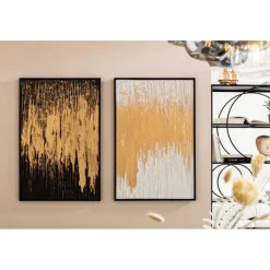 Tableau encadré Abstract noir 80x120cm><noscript><img width=