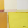 Tableau encadré Abstract Shapes jaune 113x113cm>KARE Design Online
