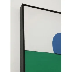 Tableau encadré Abstract Shapes vert 73x143cm><noscript><img width=