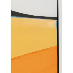 Tableau encadré Abstract Shapes orange 73x143cm><noscript><img width=