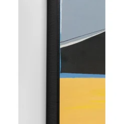 Tableau encadré Abstract Shapes orange 73x143cm><noscript><img width=
