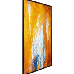Tableau encadré Artistas orange 120x180cm><noscript><img width=