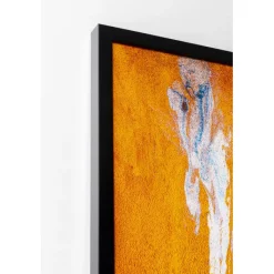 Tableau encadré Artistas orange 120x180cm><noscript><img width=