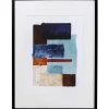 Tableau encadré Box Back bleu 60x80cm>KARE Design Best