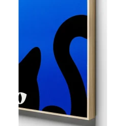 Tableau encadré Ciao Gatto (2/Set)><noscript><img width=