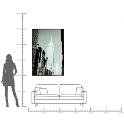 Tableau encadré City Tour 100x150cm><noscript><img width=