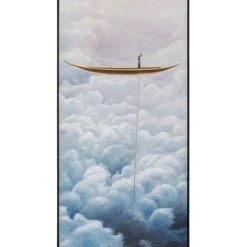 Tableau encadré Cloud Boat 60x120cm>KARE Design Hot