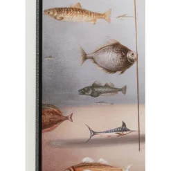 Tableau encadré Cloud Fisherman Boat 60x120cm><noscript><img width=