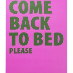 Tableau encadré Come Back To Bed 40x50cm>KARE Design