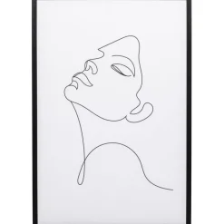 Tableau encadré Drawing Lady 63x93cm>KARE Design Clearance