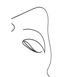 Tableau encadré Drawing Lady 63x93cm><noscript><img width=