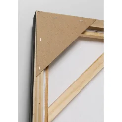 Tableau encadré Dust bleu 100x100cm><noscript><img width=