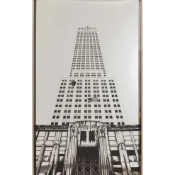 Tableau encadré Empire State Mirror 77x130cm>KARE Design Sale