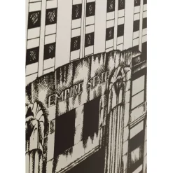 Tableau encadré Empire State Mirror 77x130cm><noscript><img width=